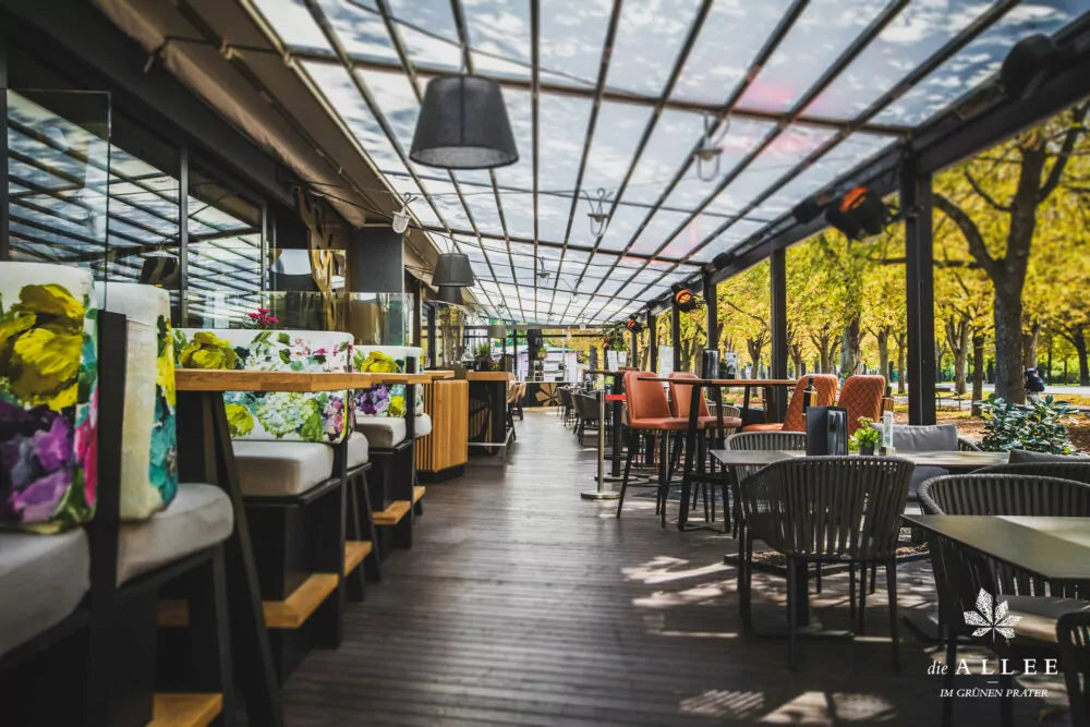 Die Allee im grünen Prater