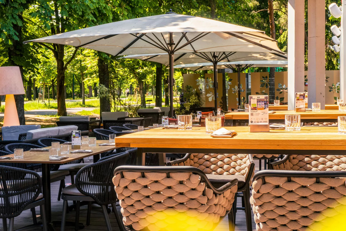 Die Allee im grünen Prater